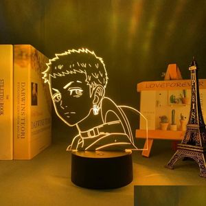 veilleuses led lumière tokyo rs mitsuya pour enfants chambre décoration anniversaire cadeau chambre décor bureau manga 3d lampe livraison directe lighti otwu6