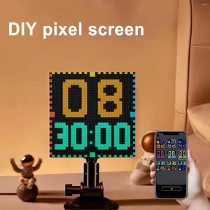 Écran de nuit Écran LED Pixel Afficher l'application Contrôle de la voiture Signe avec 32x32 Animation de modèle de texte personnalisé programmable