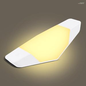 Luces nocturnas Carga USB 3000K/6000K Luz volteada Atenuación táctil LED Lámpara de mesa de inducción por gravedad Decoración para el hogar