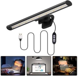 Veilleuses USB Sn LED lampes de bureau réglable ordinateur portable barre suspendue lampe de table étude lecture pour moniteur LCD8011546