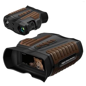 Vision nocturne BinocularS10x Optical Zoom 8x Digne Dispositif Binoculars infrarouge Caméra de chasse à l'enregistrement vidéo d'obscurité complète