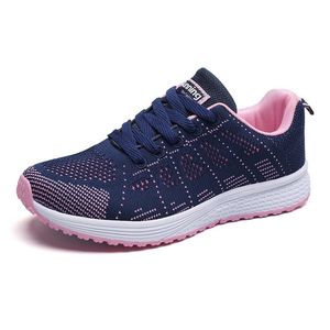 Nouveaux hommes femmes chaussures randonnée course chaussures plates semelle souple mode violet blanc noir confortable sport couleur blocage Q30012- GAI GAI