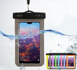 Sac étanche sac étanche à l'eau pochette brassard housse pour étuis universels étanches à l'eau tous les téléphones portables