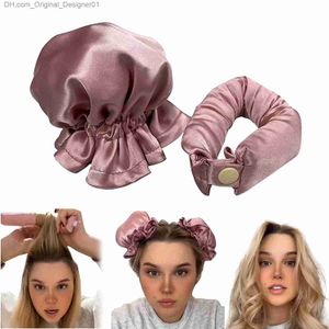 No heat curling rod head band No heat curling ribbon curling hair curling shaft Sleep soft hair cap Lazy hair curling hair Z230819