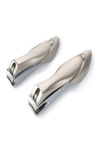 Pas d'éclaboussures Fingernail Clippers d'ongle Clippers en acier inoxydable MANICURE CUTTER CUTTER NOI