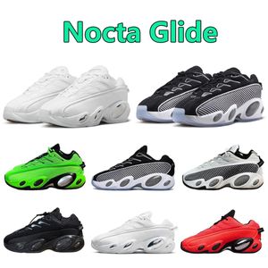 Nocta Glide Chaussures de course Designer Sneaker Triple Noir Blanc Slime Green Strike Bright Crimson Hot Step Terra Hommes Sports Baskets de mode Jogging Marche 40-45