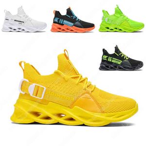 Qualità non di marca Moda Uomo top40-44 Alta Donna Scarpe da corsa Lama Scarpa traspirante Triple Nero Bianco Lago Verde Volt Arancione Giallo Uomo s