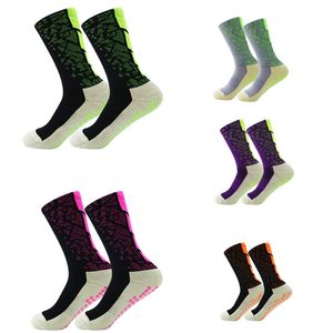 Chaussettes de sport de football antidérapantes, respirantes, de Yoga, avec tapis en caoutchouc, pour hommes et femmes, basket-ball, tennis, marche