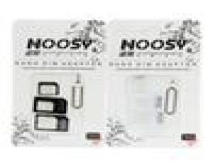 Adaptateur Noosy avec broche d'éjection 4 en 1 convertisseur de carte SIM Nano Micro Standard pour téléphone portable Samsung 1000pcs4514787