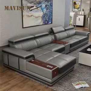 Sala de estar italiana nórdica reclinable sofá moderno acento de sofás gris diseñador canapado muebles de jardín convertible muebles
