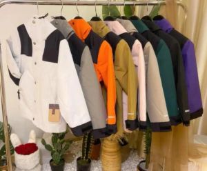North Designer Garçons Filles Veste Hiver Mode Manteau Pour Enfants En Plein Air Lettre Top Thermique Top