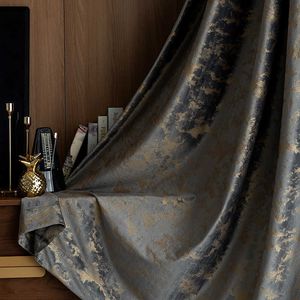 Europe du Nord Lumière Luxe Bronze Texture Velours Rideau Épais Fenêtre Tissu Tissu Rideaux de couleur unie pour salon chambre 210712