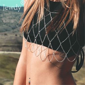 Anneaux de nez Goujons Collares Collier Bikini Corps Chaîne Harnais Bohème Bijoux Sexy Sein Soutien-Gorge Maxi Collier Femmes Accessoires Bijoux Femme 230325