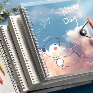 Notes de carnet A5 B5 Clouds Note Book Love Leaf Inner Inner Core Notebook Plan Plan Binder Bureau École d'école