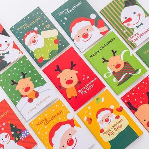 Blocs de notas 50 unids/lote niños regalo de Navidad dibujos animados lindo bolsillo Bloc de notas cuaderno papelería al por mayor