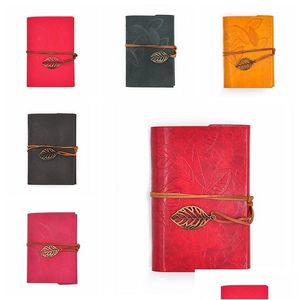 Bloc-notes Pu Er Bobines Bloc-notes Livre Doux Cahier Cahier Vierge Rétro Feuille Journal De Voyage Livres Kraft Journal Cahiers À Spirale Statione Dhgjo