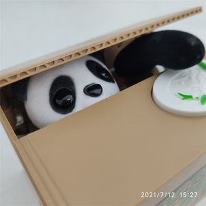 Nouveauté Jeux Liquidation Vente Mignon Panda Tirelires Électronique Automatique Vol De Pièce Tirelire Économiser De L'argent Boîte Tirelire 230803