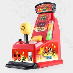 Juegos de novedad EST Puzzle Juego Fighting Machine Stretch Integrator de boxeo de juguetes Mini Tipo Tipo Fuerza King Fight for Kids 220930