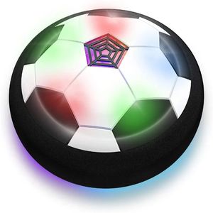 Novelty Games Hover Soccer Ball Boy Toys Indoor Floating with LED Light for Boys Girls Gift 231124
