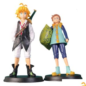 Jeux de nouveauté Costumes de mascotte 18 cm Les sept péchés capitaux Dragons Jugement Figure Meliodas Harlequin Action Ornements Collection Mod Ot0We