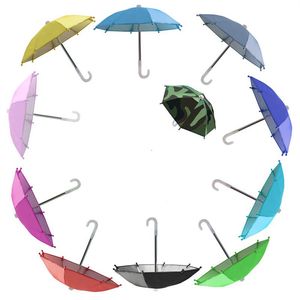 Articles de nouveauté Support de téléphone de vélo de moto Mini parasol parapluie accessoires de décoration de vélo parapluies mobiles en Polyester LT810