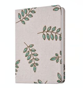 Novely cahiers en tissu design de mode trave journal livre vintage floral fleur arbre impression couverture bloc-notes classique affaires bloc-notes