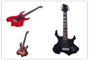Kit eléctrico de guitarra eléctrica en forma de llama de novato Herramienta de llave de paleta de la llave de paleta 3 colores US Stock7667521