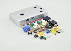 Nwe DIY kit de pedal de efecto compresor hecho a mano pedales de guitarra preperforados de metal completo Kit2042714