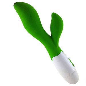 NXY Jouets pour adultes Hot Adult Sex Toys pour femme 30 Speed Power Oral Clit Vibrators Femmes Green G-Spot clitoris Wand Vibrator Massager 1130
