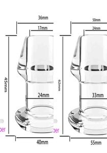 Dispositif d'expansion NXY Plug Anal creux avec bouchon assorti extenseur de lavement bout à bout vagin et dilatation de l'anus Sm Sex Toys12173733220