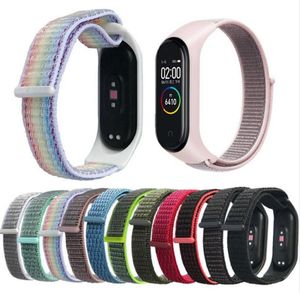 Bracelet en nylon pour Xiaomi Mi band 5 4 3 Bracelet remplaçable Mi band4 band3 Bracelet de sport Bracelet respirant pour Xiomi Miband 3 49376348