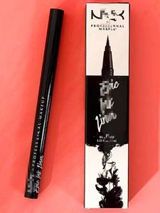 NYXs Epic Ink Liner nyxs Black Eyeliner Pencil Maquillage de tête longue durée Liquide Black Color Eye Liner Cosmétiques imperméables Longue durée 1 ml