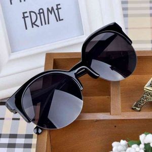 Oculos De Sol Feminino 2020 mode rétro concepteur Super rond cercle oeil De chat femmes lunettes De soleil lunettes lunettes