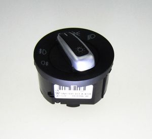 Interrupteur de phare chromé OEM, pour VW Jetta 5 6 Golf 5 6 GTI Mk5 Mk6 Passat B6 Tiguan 5ND 941 431 B1381837