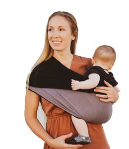 OEM ODM 2023 Couleur assortie Wrap Porte-bébé Écharpe originale extensible pour bébé Parfait pour les nouveau-nés et les enfants