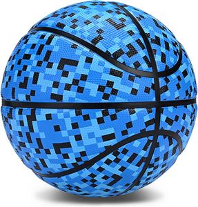 Pelota de baloncesto de goma oficial de 27,5 pulgadas para interiores y exteriores, pelota de baloncesto para hombre, tamaño 5, para niños, jóvenes, adolescentes, niños y niñas, ideas de regalos sin bomba