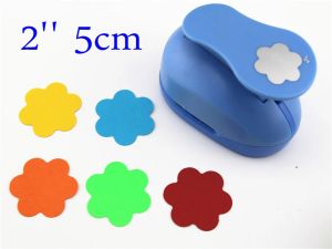 Huile livraison gratuite Flowers Punches 2 '' Craft Punch Paper Cutter Scrapbook Child Craft Tool Tool Punches Eming Device Kid S8565