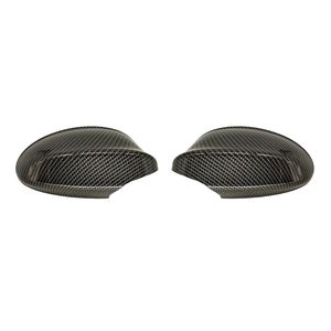 Une paire de capuchons de couverture de rétroviseur latéral de voiture pour BMW série 3 E90 318i 320i 325i 330i ABS boîtiers d'aile de rétroviseur 2004-2007