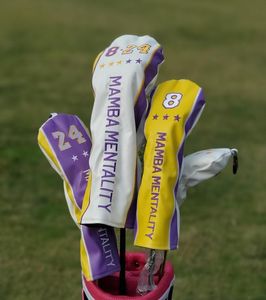 One Piece New Golf Club Mallt Putter Fairway Wood Driver Headcover Mamba Spirit Número de baloncesto 8/24 Spirit Forever Free Shipping4219414