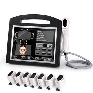 One Shot 12 líneas 20000 disparos Máquina de belleza con ultrasonido 4D HIFU Eliminación de arrugas antienvejecimiento Estiramiento de la piel Levantamiento de párpados Levantamiento de labios superiores Estiramiento facial Corea