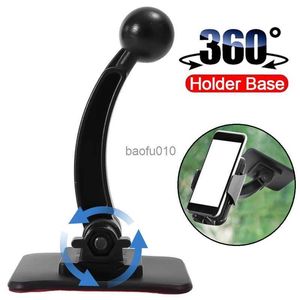 Seuls les accessoires 17mm Ball Universal Sticky Car Phone Holder 360 Rotation Dashboard Cell Phone Holder pour iPhone 14 Samsung L230619