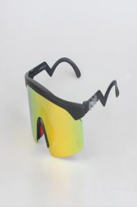 OO9140 marca gafas de sol al aire libre Moda hombres mujeres Gafas Gafas Razor Blades gafas de sol de ciclismo con estuche 3893891