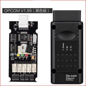 op com V1.99 avec PIC18F458 FTDI op-com OBD2 outil de Diagnostic automatique pour Opel OPCOM CAN BUS