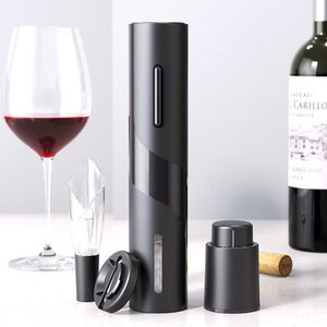 Openers Electric Wine Opener Rechargeable Automatic Corkscrew Creative Wine Bottle Opener with USB Charging Cable Suit for Home Use 230308