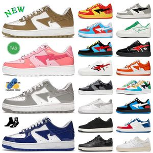 Ops Low Platform Casual Chaussures Designer Hommes Femmes Baskets Sk8 Olive Rose Hyper Royal Bleu Noir Shark Light Smoke Grey Cuir Panda Lows Skate Trainer