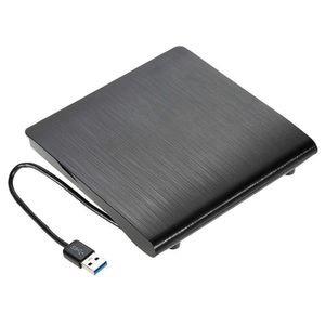 Drives optiques Boîte de boîtier de disque externe USB 3.0 pour ordinateur portable PC de bureau DVD / CD-ROM SATA DVD DROP DROP DIVRION COMPUTE OTKXN