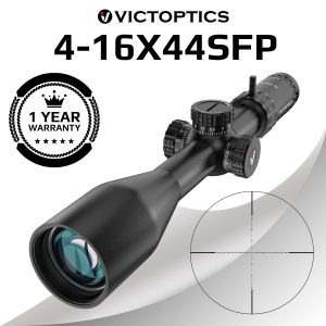 Optics Victoptics S4 416x44 MDL Airsoft Visilla Hunting Rifle Tactical Scopes Mount Glass Reticle para .223 5.56 AR15
