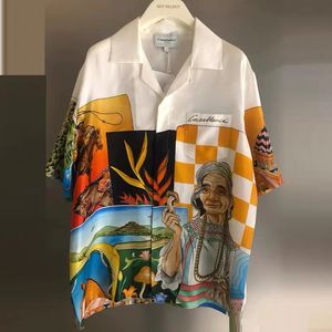 Camisas naranjas Hombres Mujeres 1 Impresión de calidad Hawaii Beach Shirt