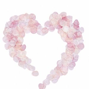 Organza 200 PCS Petales de rose pour le mariage Fr Girls Artificial FRS Valentines Day Petals Rose Acmérides Déco Mariage 92TC #
