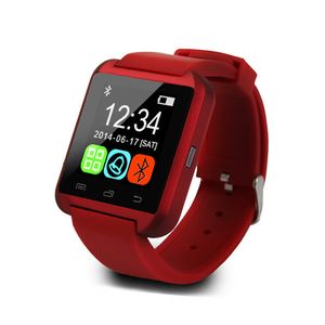 Original Auténtico U8 Smart Watch Smartwatch Relojes de pulsera con altímetro y motor para teléfono inteligente Samsung iPhone iOS Android Teléfono celular